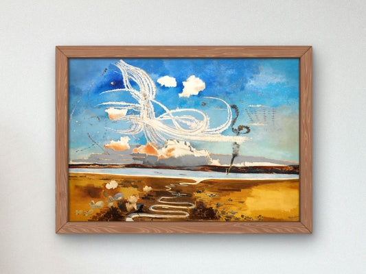Battle of Britain by Paul Nash, 1941, Surrealism and Modern Art, fine art print