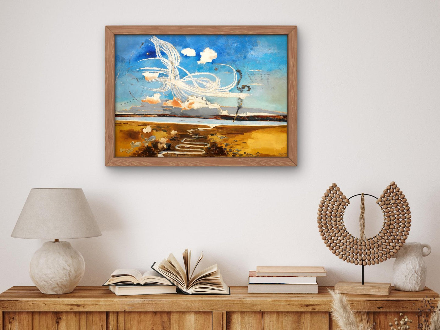 Battle of Britain by Paul Nash, 1941, Surrealism and Modern Art, fine art print