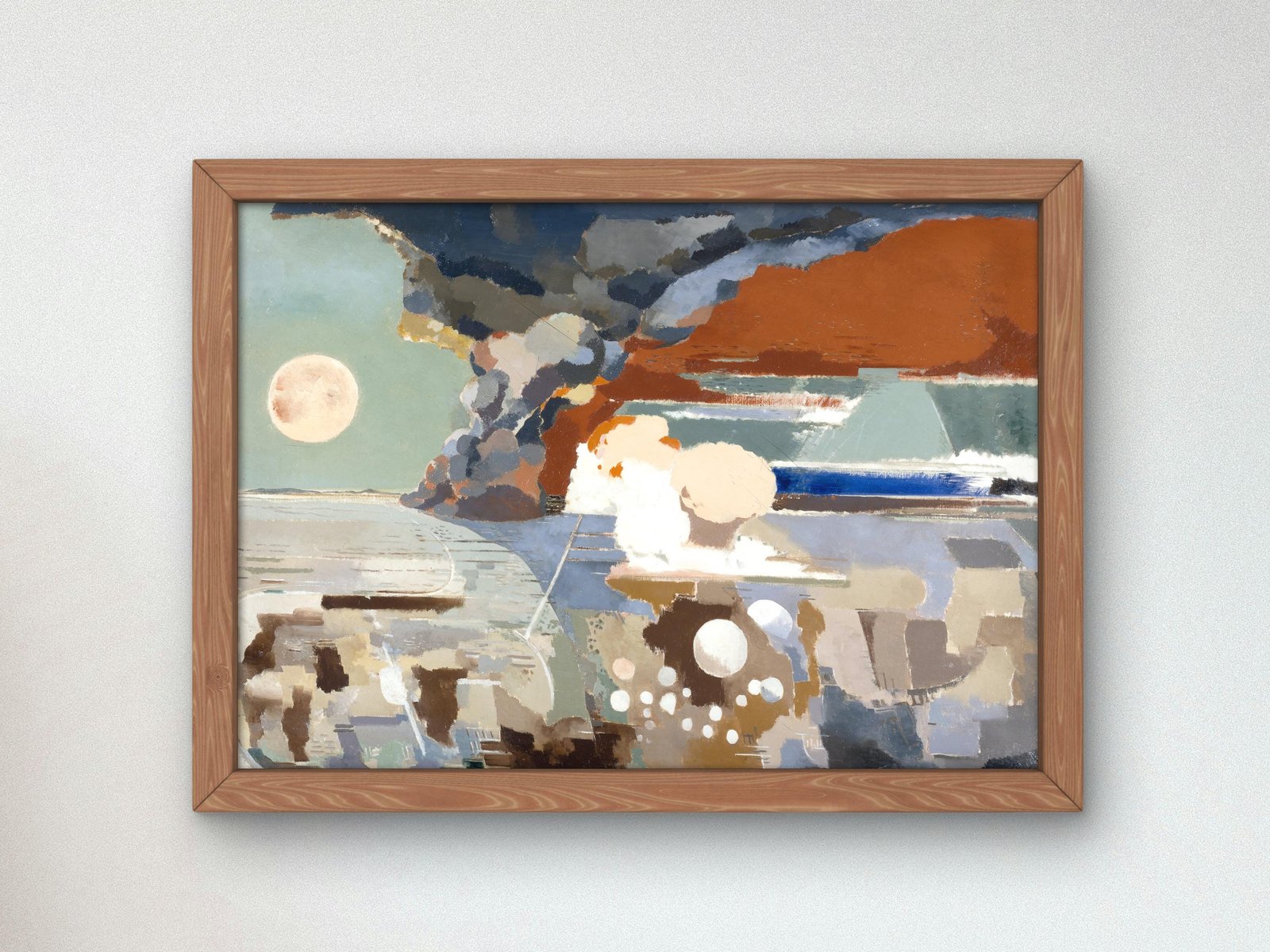 Battle of Germany by Paul Nash, 1944, Surrealism and Modern Art, fine art print