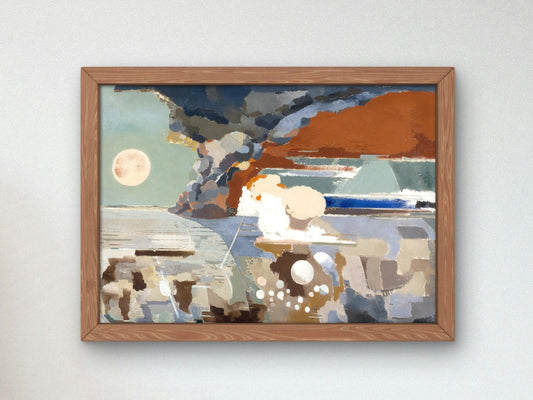 Battle of Germany by Paul Nash, 1944, Surrealism and Modern Art, fine art print