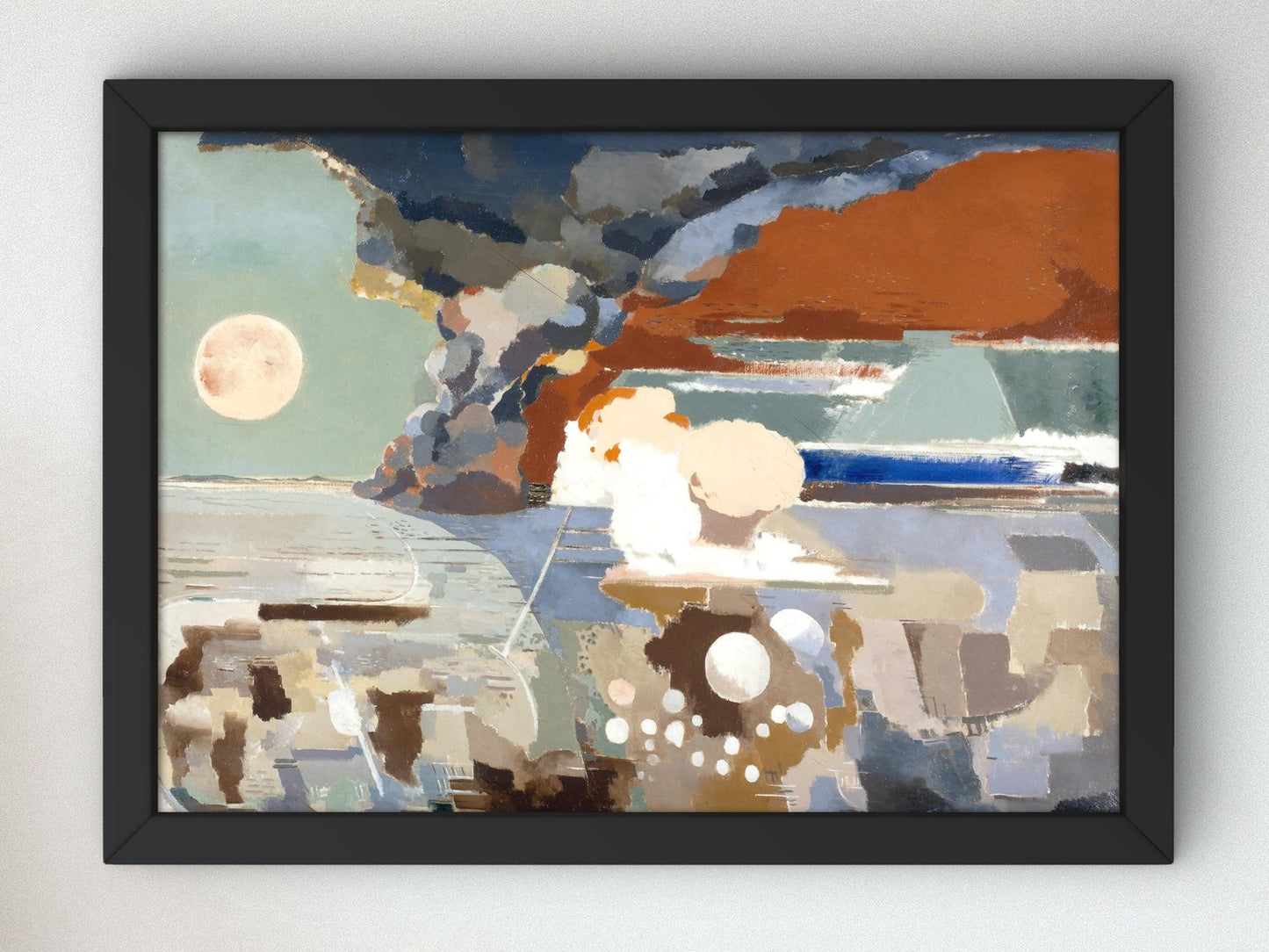 Battle of Germany by Paul Nash, 1944, Surrealism and Modern Art, fine art print
