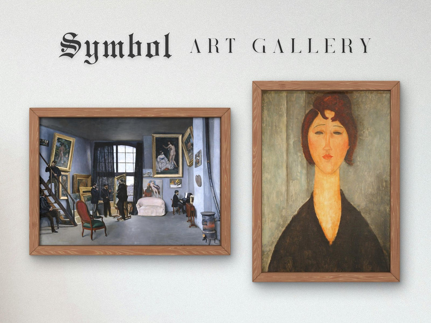 Bazille's Studio by Frédéric Bazille, 1870, Realism and Naturalism, fine art print