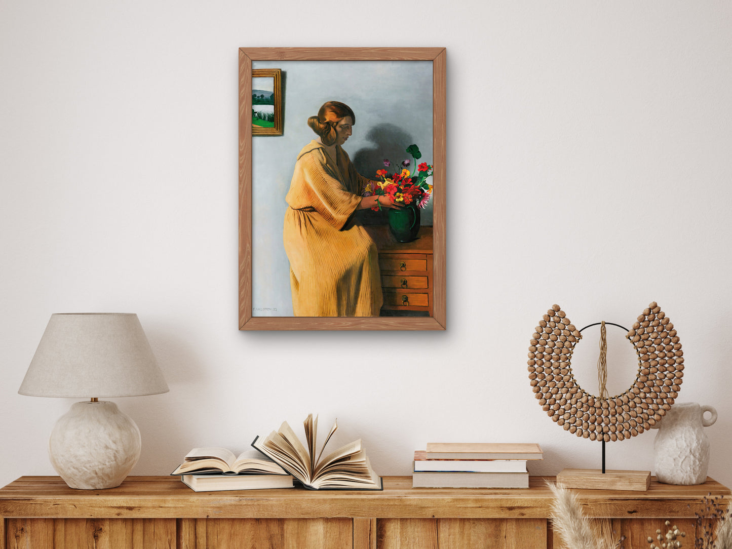 The Bouquet by Félix Vallotton 1922, Wall Art Print, Fine Art Reproduction, Museum Quality Decor, Poster