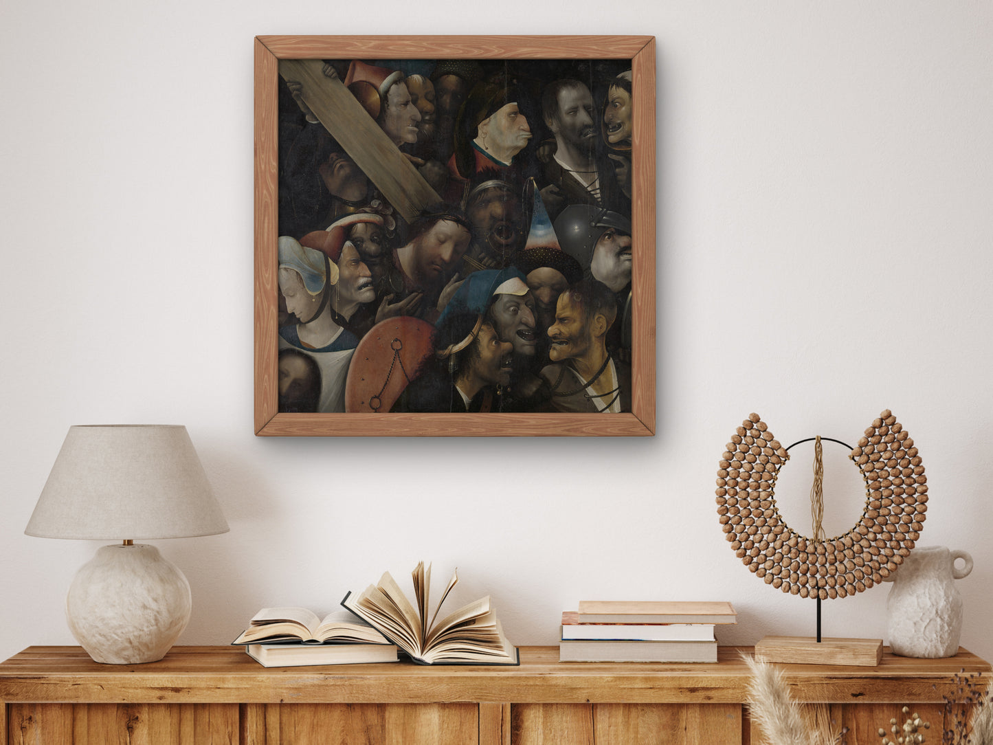 Christ Carrying the Cross by Hieronymus Bosch 1515, Wall Art Print, Fine Art Reproduction, Museum Quality Decor, Poster