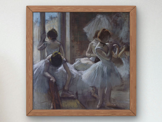 Dancers by Edgar Degas 1885, Wall Art Print, Fine Art Reproduction, Museum Quality Decor, Poster