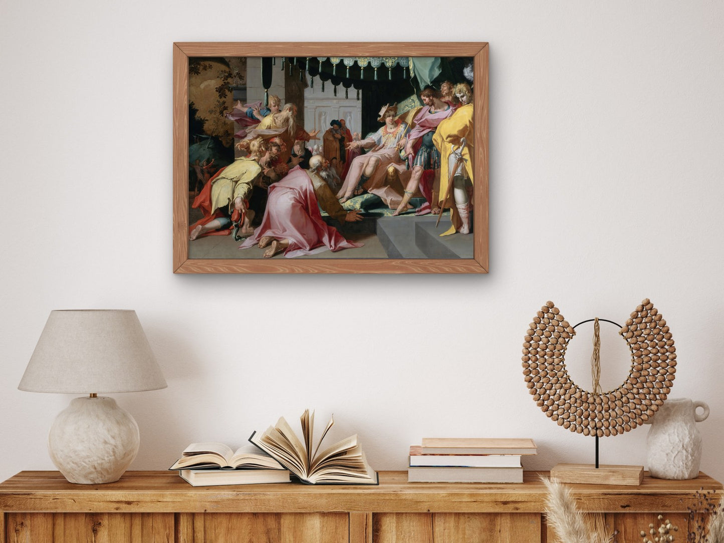 Joseph and His Brothers by Abraham Bloemaert 1595, Wall Art Print, Fine Art Reproduction, Museum Quality Decor, Poster