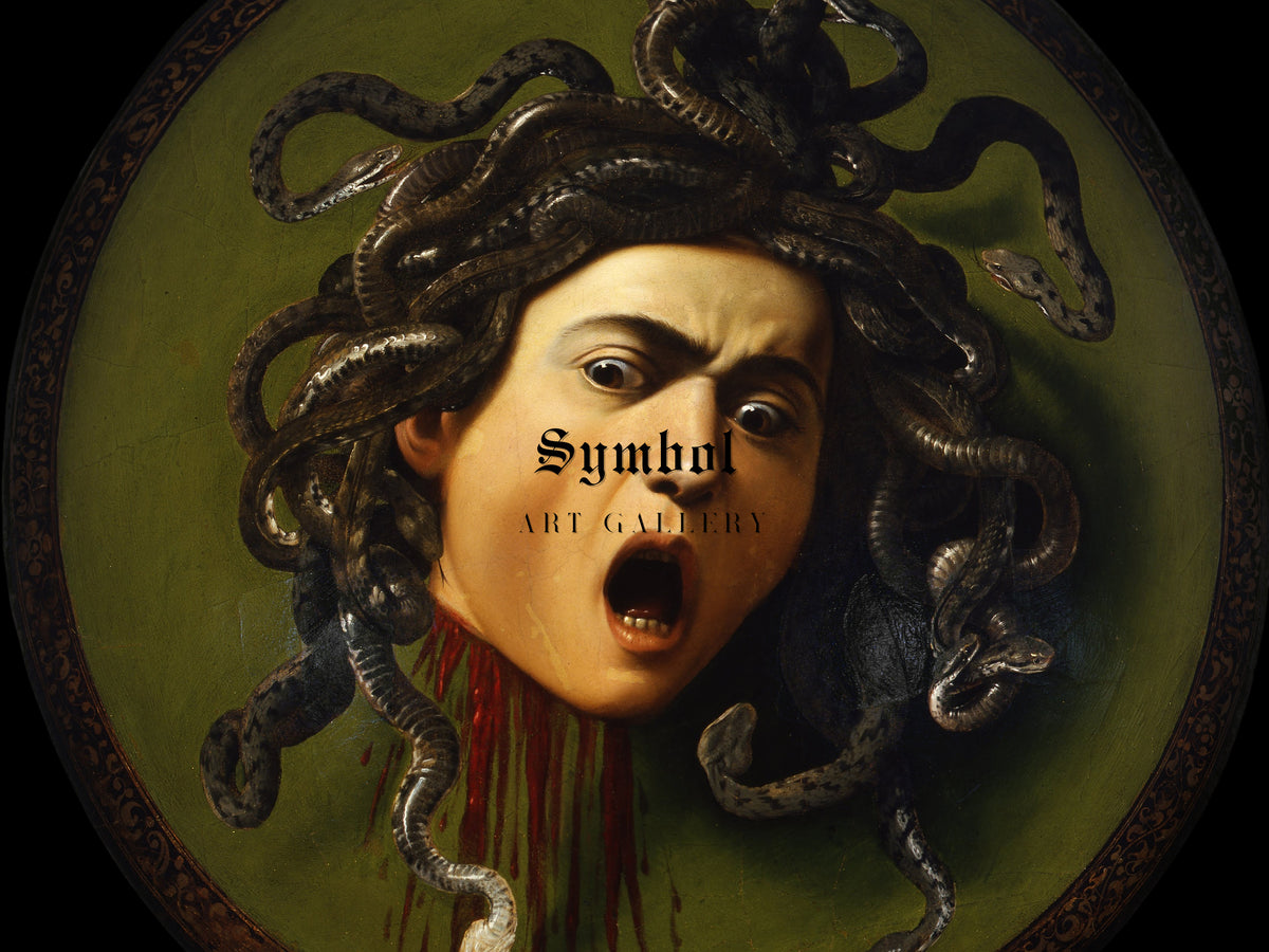 Medusa by Caravaggio 1597, Wall Art Print, Fine Art Reproduction, Museum Quality Decor, Poster