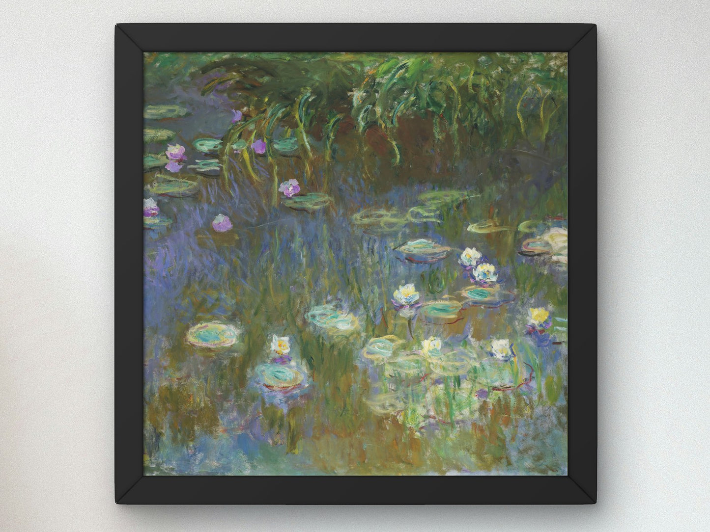 Water Lilies by Claude Monet 1922, Wall Art Print, Fine Art Reproduction, Museum Quality Decor, Poster