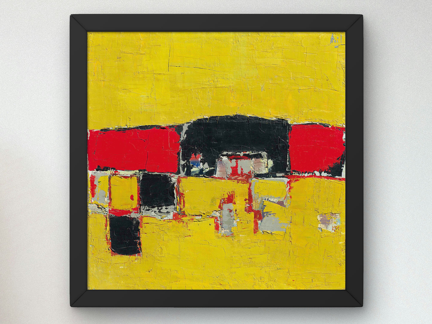 Paysage by Nicolas de Staël 1951, Wall Art Print, Fine Art Reproduction, Museum Quality Decor, Poster