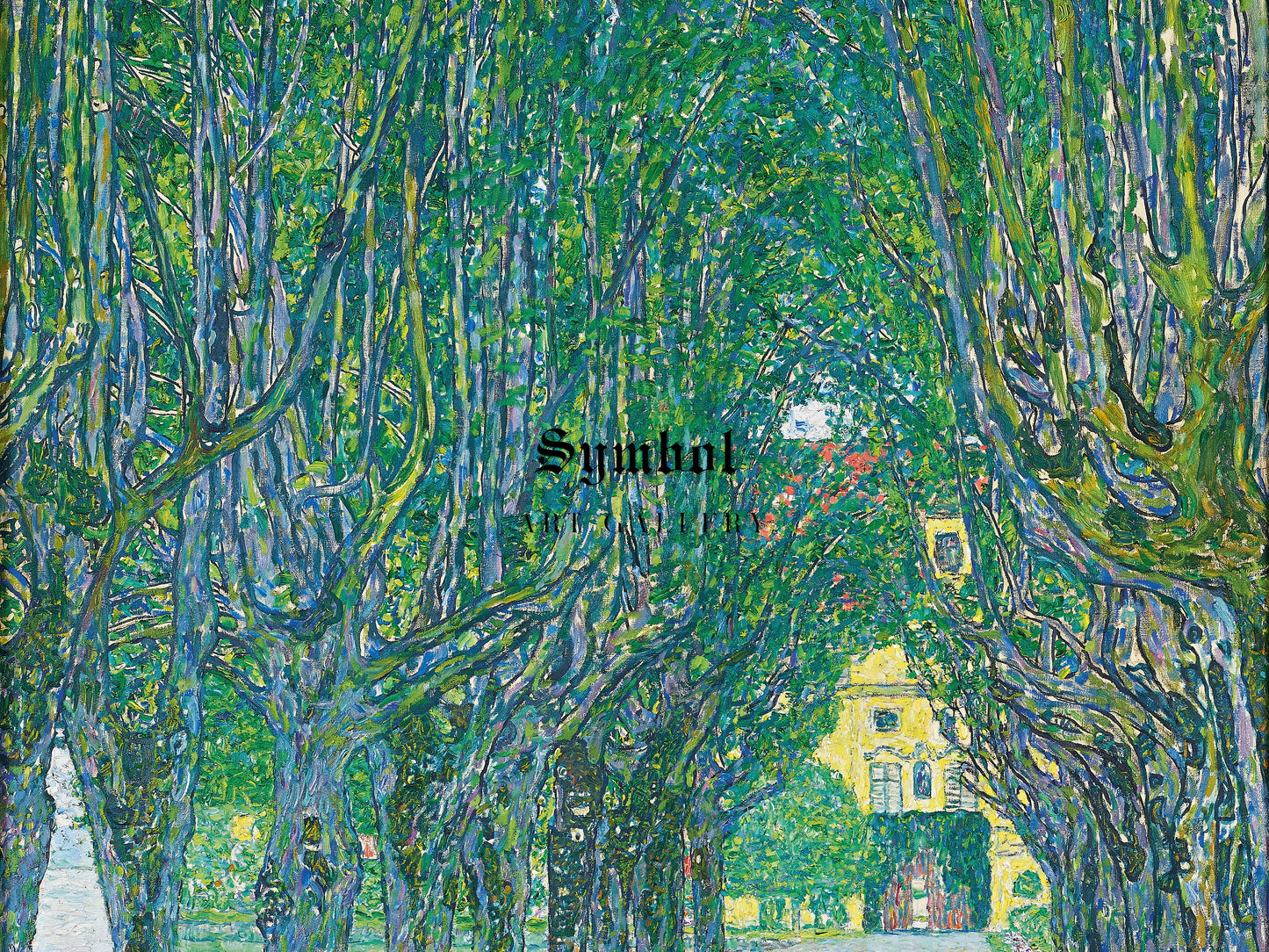 Avenue to the Kammer Castle by Gustav Klimt 1912, Wall Art Print, Fine Art Reproduction, Museum Quality Decor, Poster