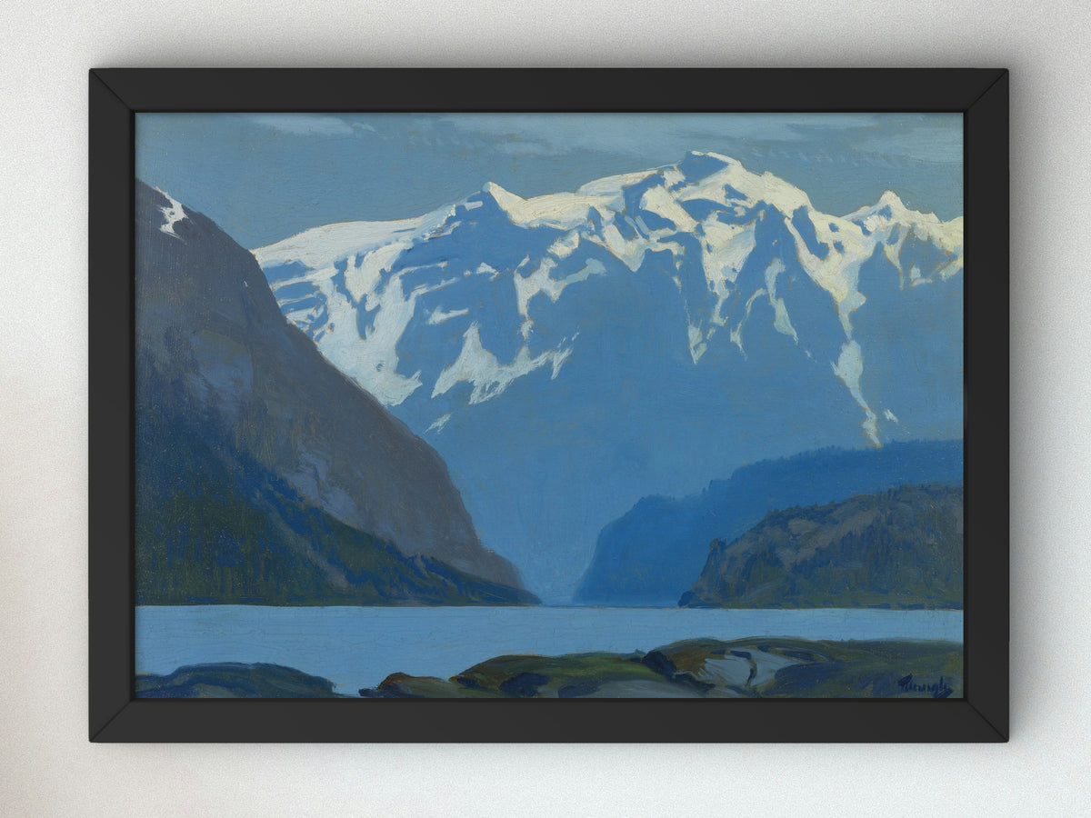 Desolation Sound by Frederick Judd Waugh, Wall Art Print, Fine Art Reproduction, Museum Quality Decor, Poster