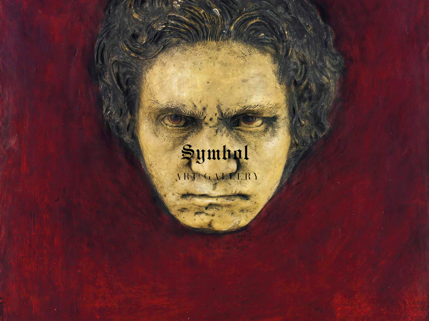 Beethoven by Franz von Stuck 1904, Wall Art Print, Fine Art Reproduction, Museum Quality Decor, Poster