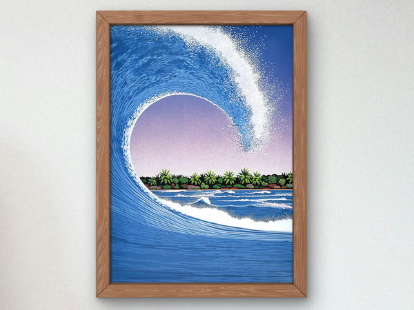 Beachcomber IV by Hiroshi Nagai, 1986, Vintage Ads and Posters movement, fine art print