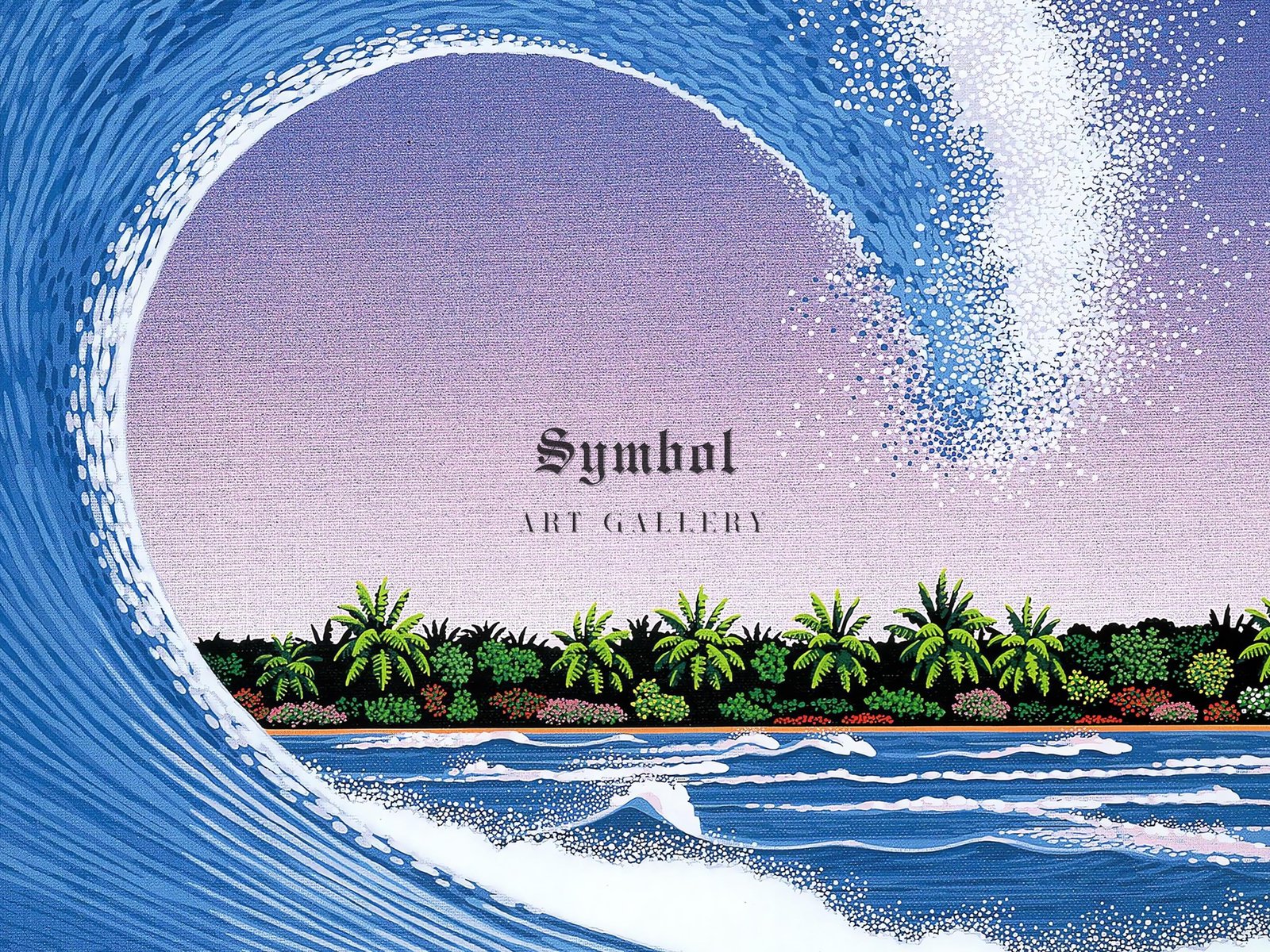 Beachcomber IV by Hiroshi Nagai, 1986, Vintage Ads and Posters movement, fine art print