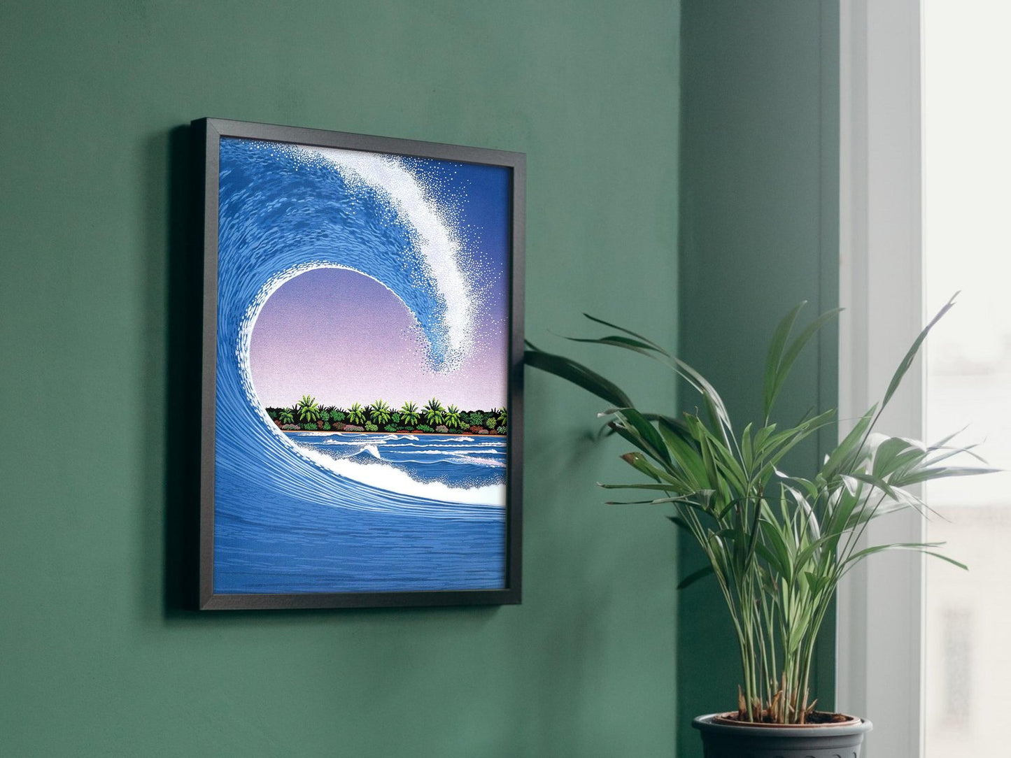 Beachcomber IV by Hiroshi Nagai, 1986, Vintage Ads and Posters movement, fine art print