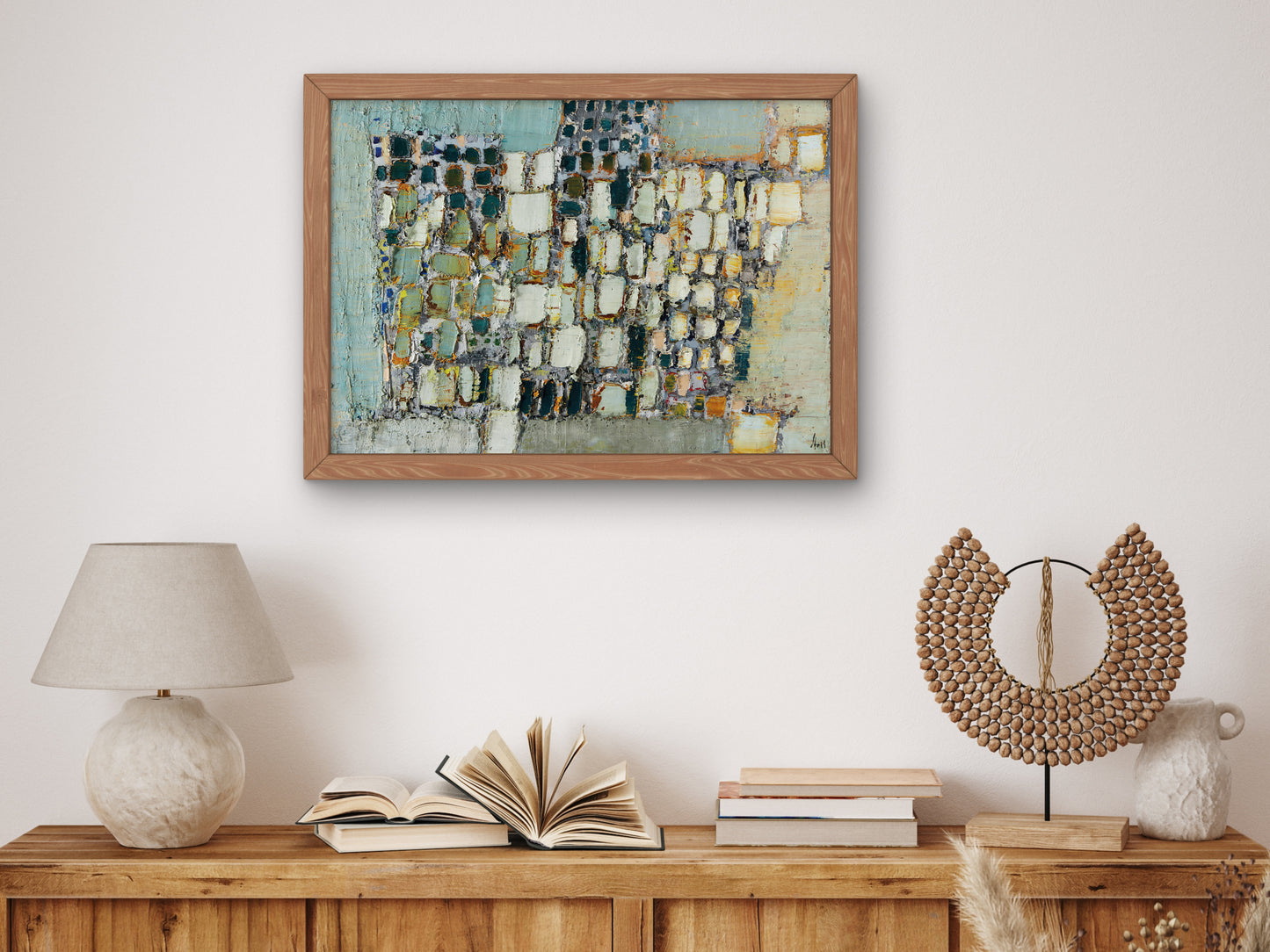 Composition by Nicolas de Staël 1951, Wall Art Print, Fine Art Reproduction, Museum Quality Decor, Poster
