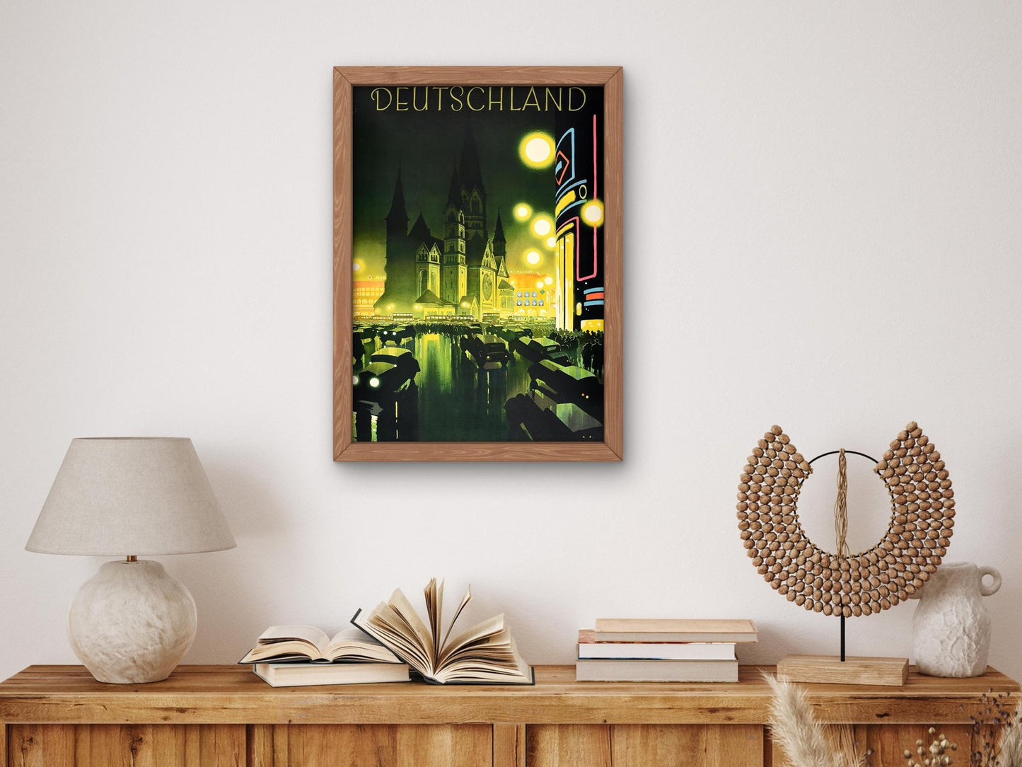 Berlin by Night by Reichsbahnzentrale, 1928, Art Deco and American Modernism, fine art print