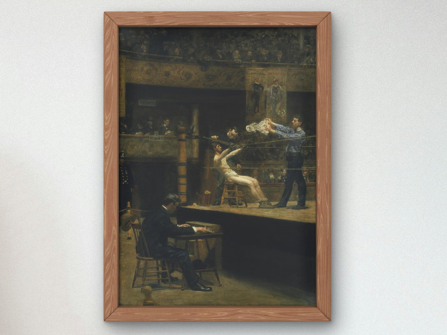 Between Rounds by Thomas Eakins, 1899, Realism and Naturalism, fine art print