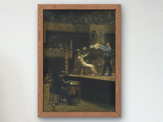Between Rounds by Thomas Eakins, 1899, Realism and Naturalism, fine art print