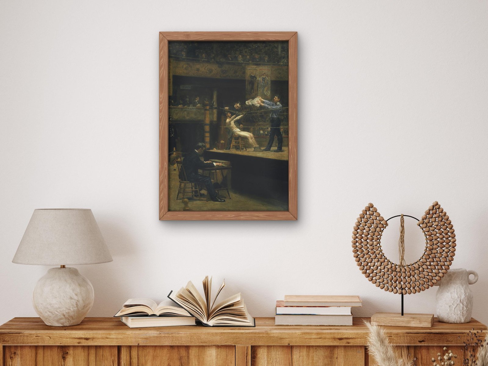 Between Rounds by Thomas Eakins, 1899, Realism and Naturalism, fine art print