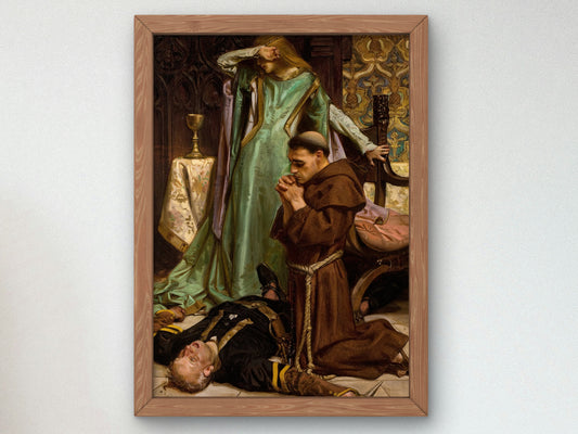 The Rescue of Gismonda by Joseph Christian Leyendecker 1906, Wall Art Print, Fine Art Reproduction, Museum Quality Decor, Poster