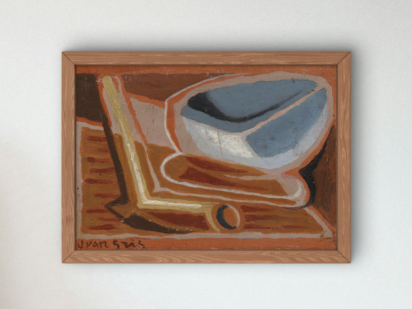 Le Bol by Juan Gris 1924, Wall Art Print, Fine Art Reproduction, Museum Quality Decor, Poster