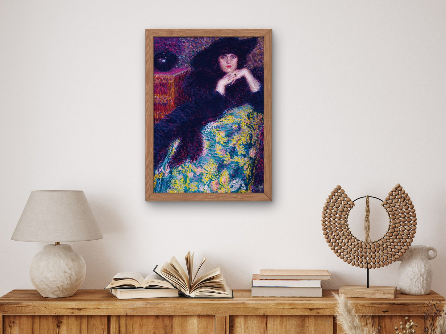 Violette Enrico Lionne by Enrico Lionne 1913, Wall Art Print, Fine Art Reproduction, Museum Quality Decor, Poster