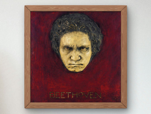 Beethoven by Franz von Stuck 1904, Wall Art Print, Fine Art Reproduction, Museum Quality Decor, Poster