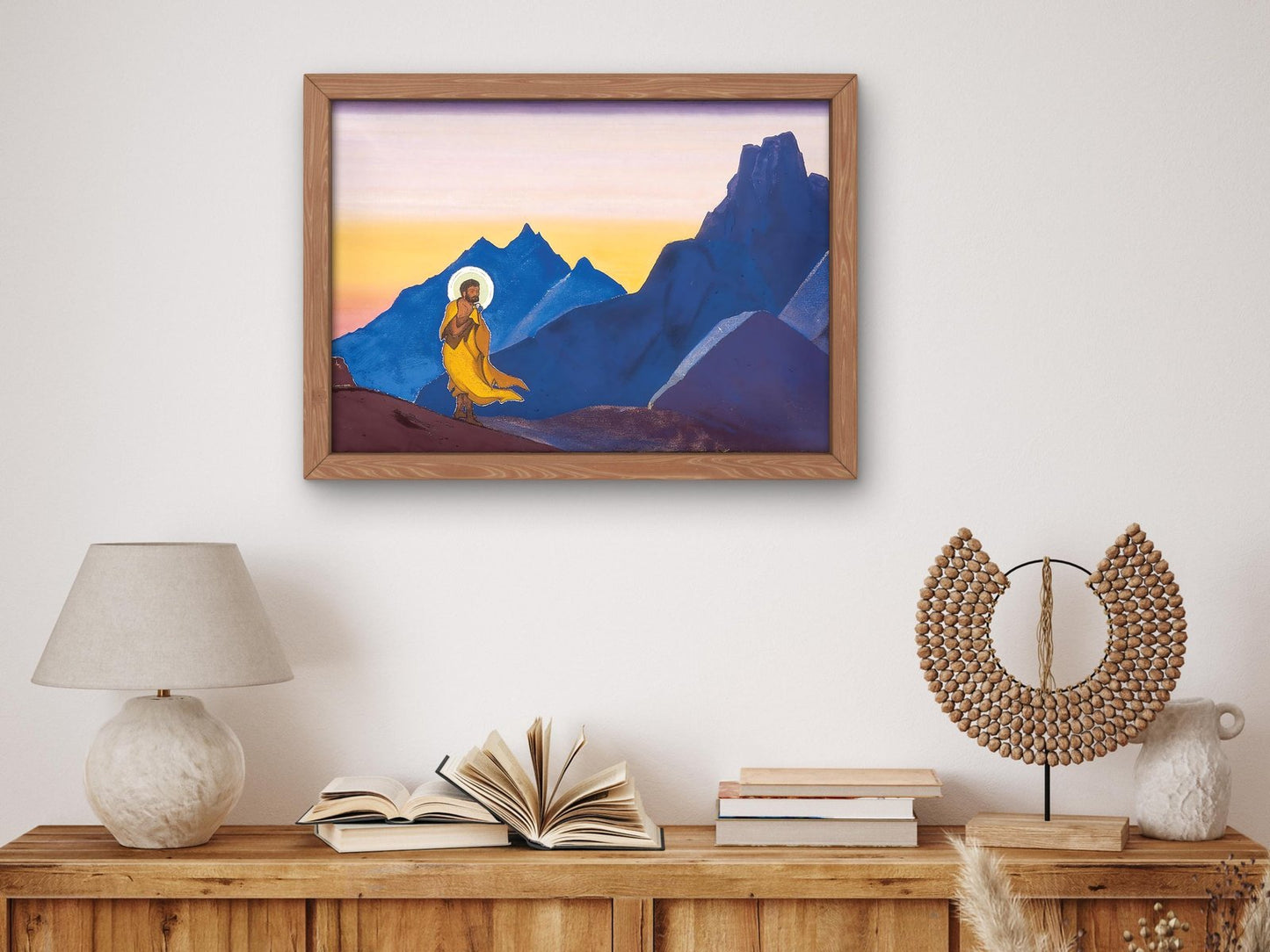 Bhagavan by Nicolas Roerich, 1931, Orientalism and Exoticism, fine art print