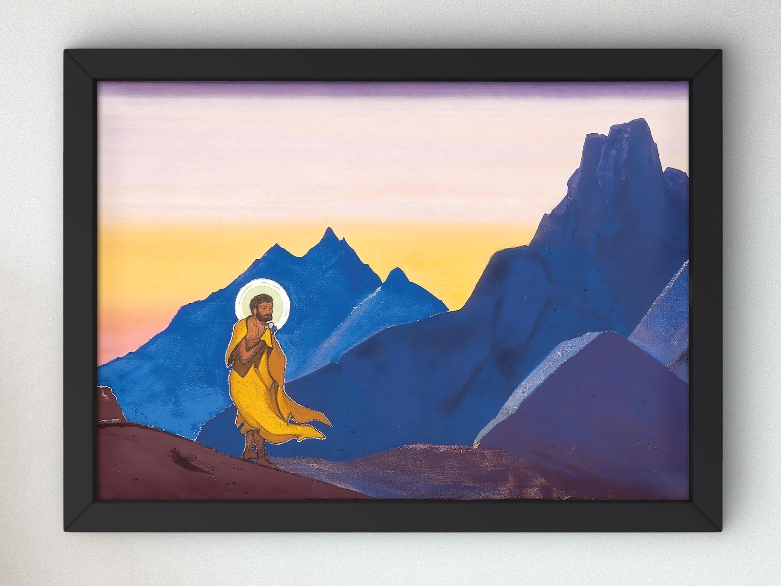 Bhagavan by Nicolas Roerich, 1931, Orientalism and Exoticism, fine art print