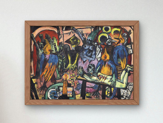 Birds' Hell by Max Beckmann, 1938, Expressionism and Fauvism, fine art print