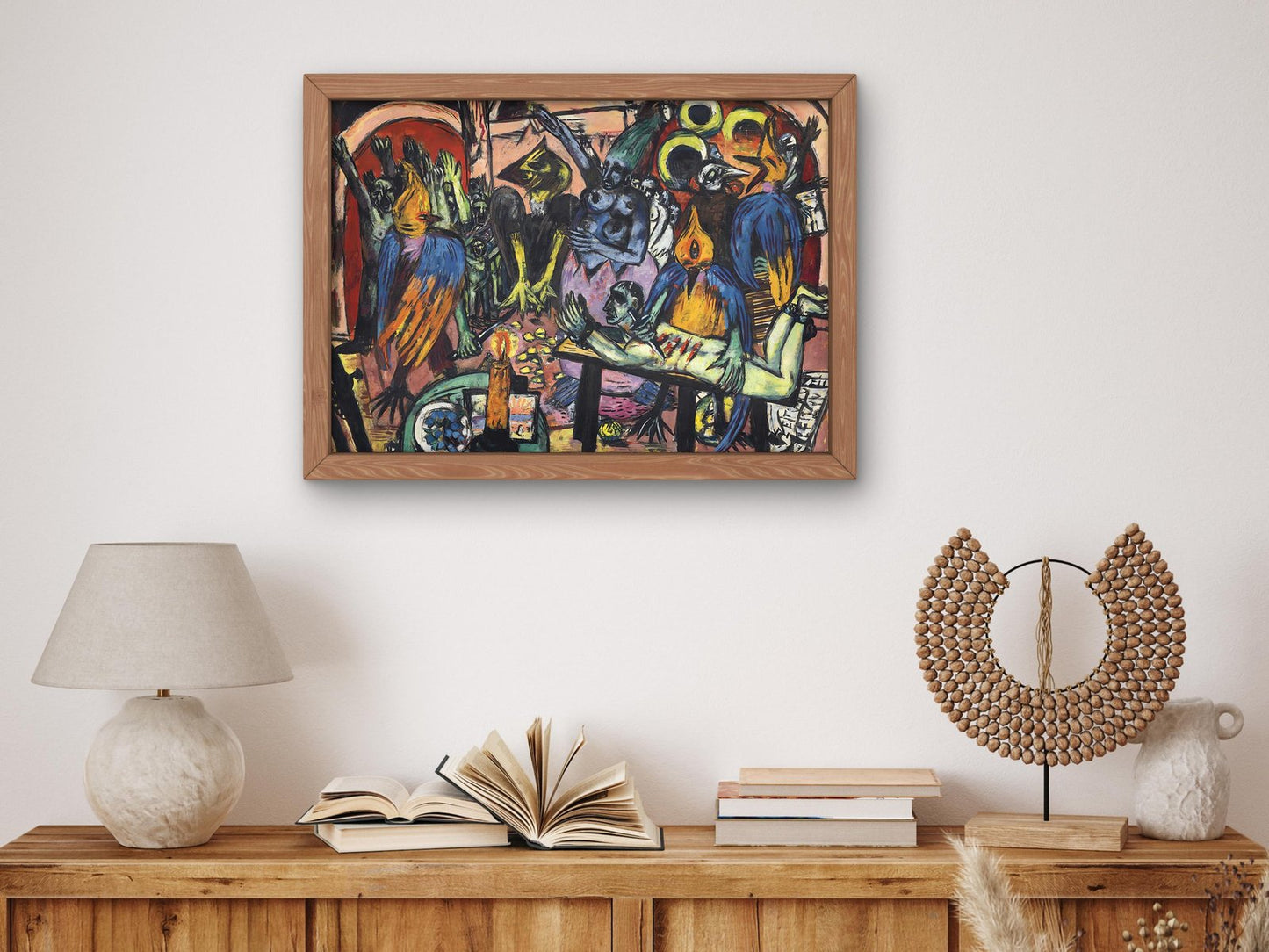 Birds' Hell by Max Beckmann, 1938, Expressionism and Fauvism, fine art print