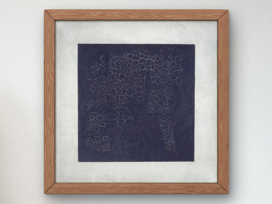 Black Square by Kazimir Malevich, 1915, Futurism and Constructivism, fine art print