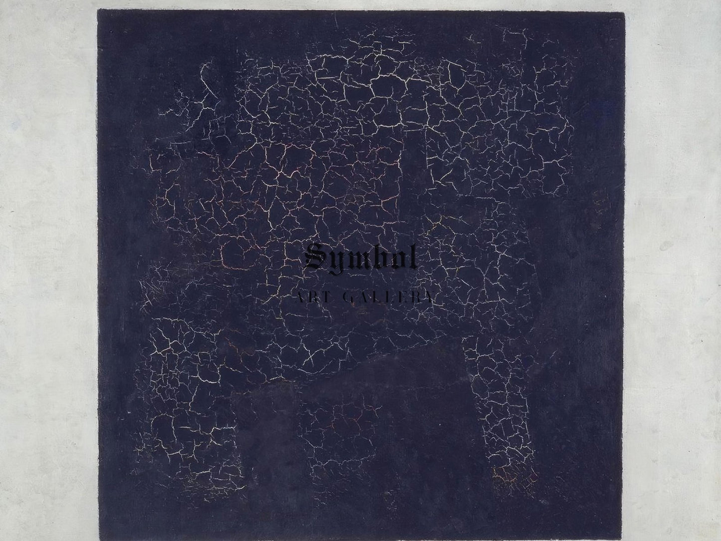 Black Square by Kazimir Malevich, 1915, Futurism and Constructivism, fine art print