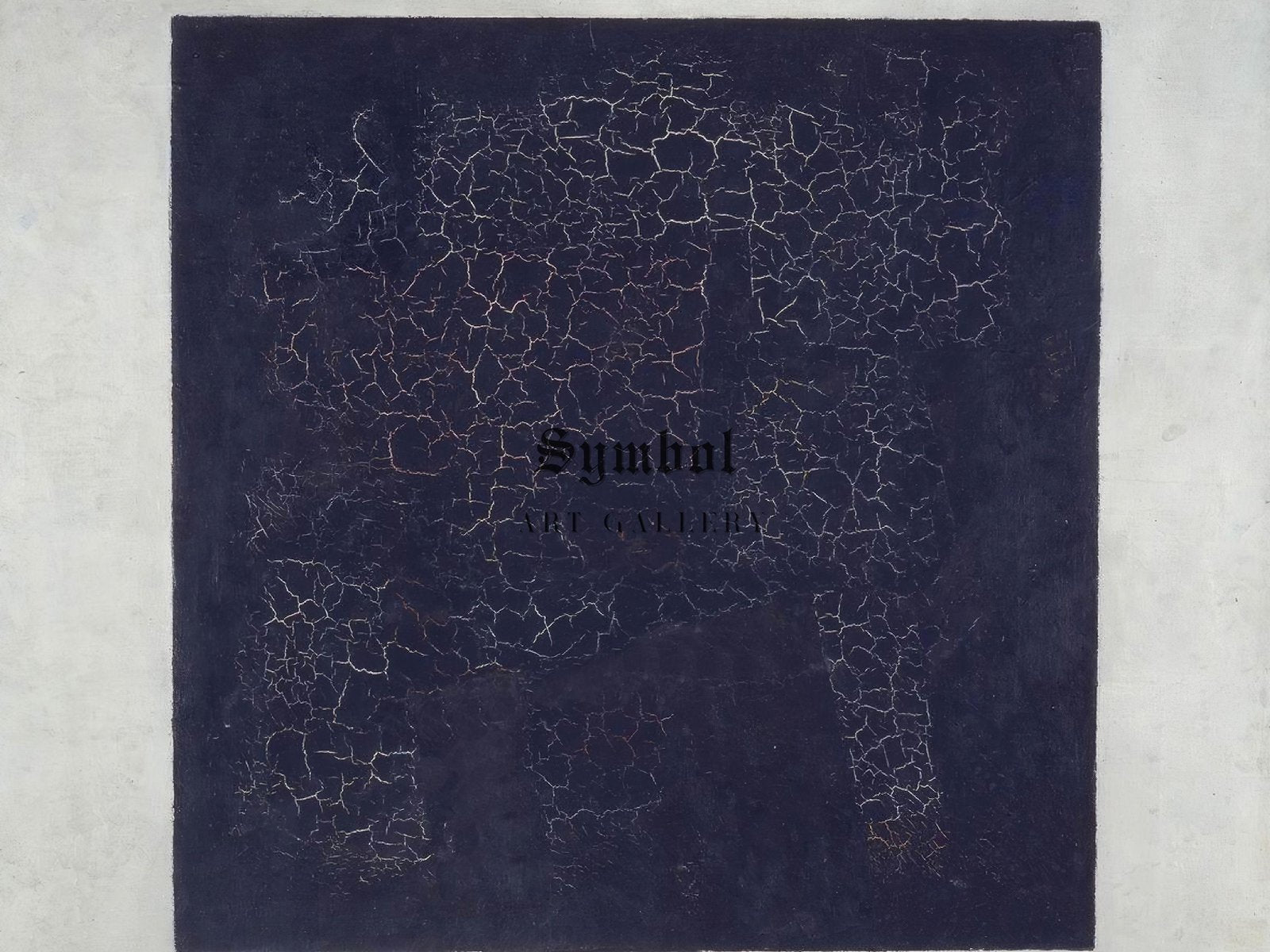 Black Square by Kazimir Malevich, 1915, Futurism and Constructivism, fine art print