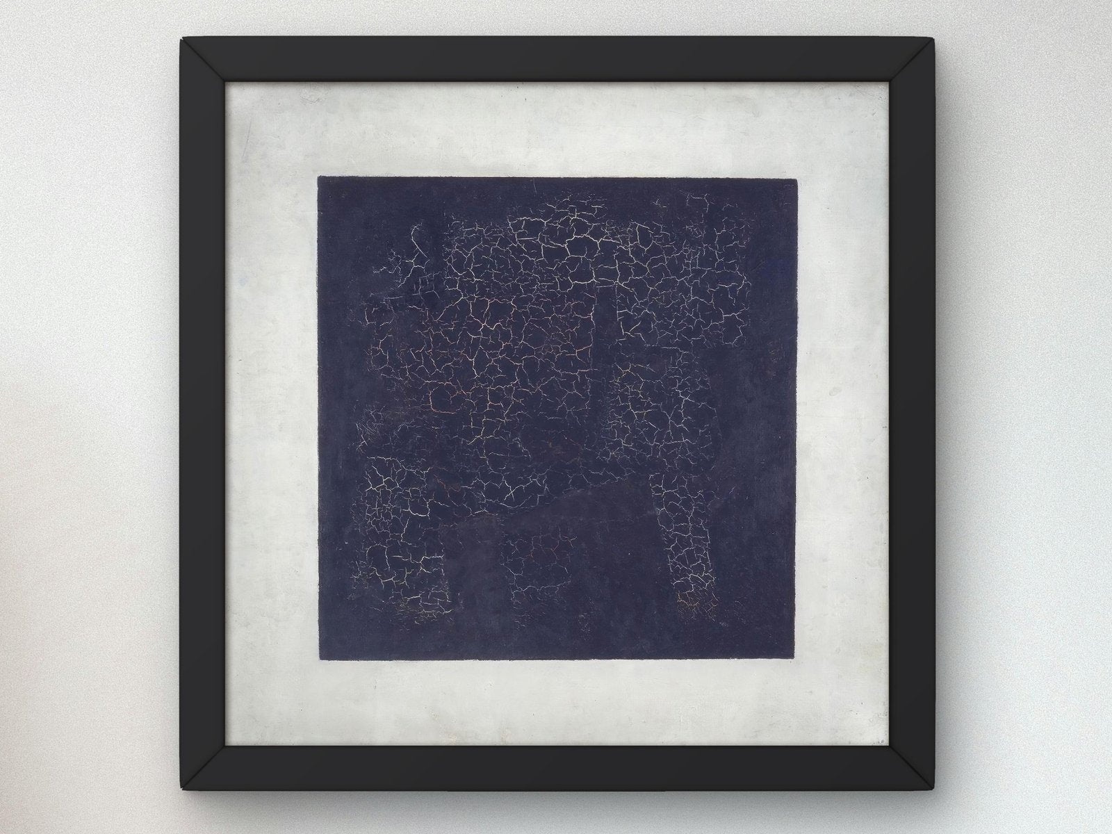 Black Square by Kazimir Malevich, 1915, Futurism and Constructivism, fine art print