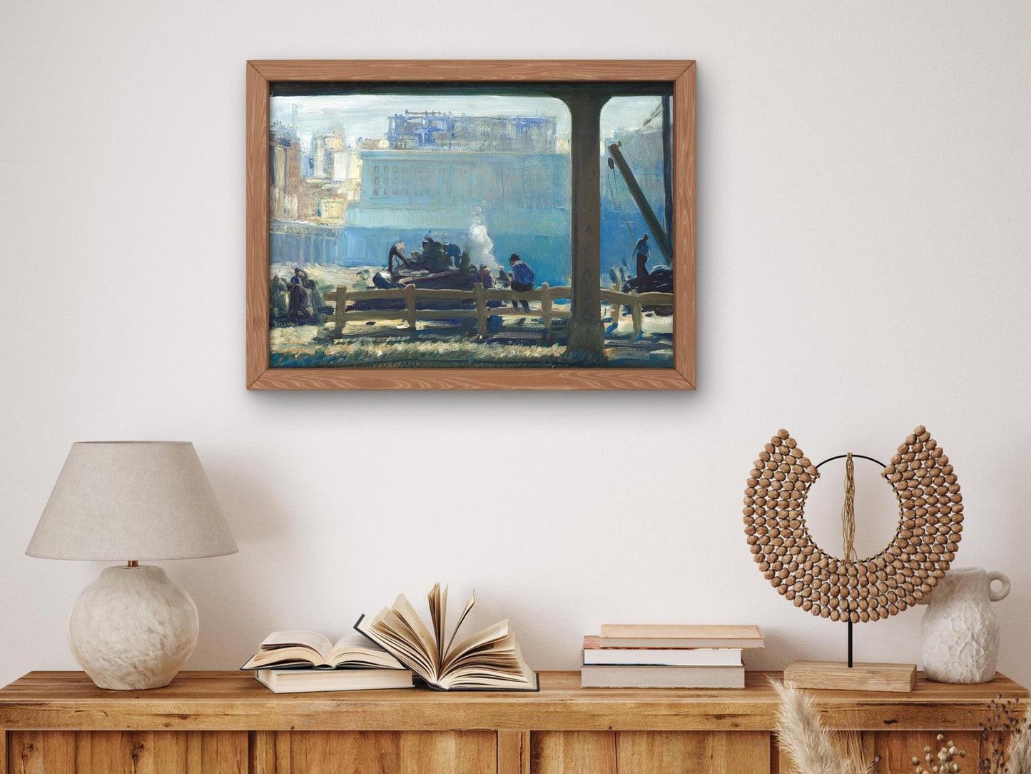 Blue Morning by George Bellows, 1909, Art Deco and American Modernism, fine art print