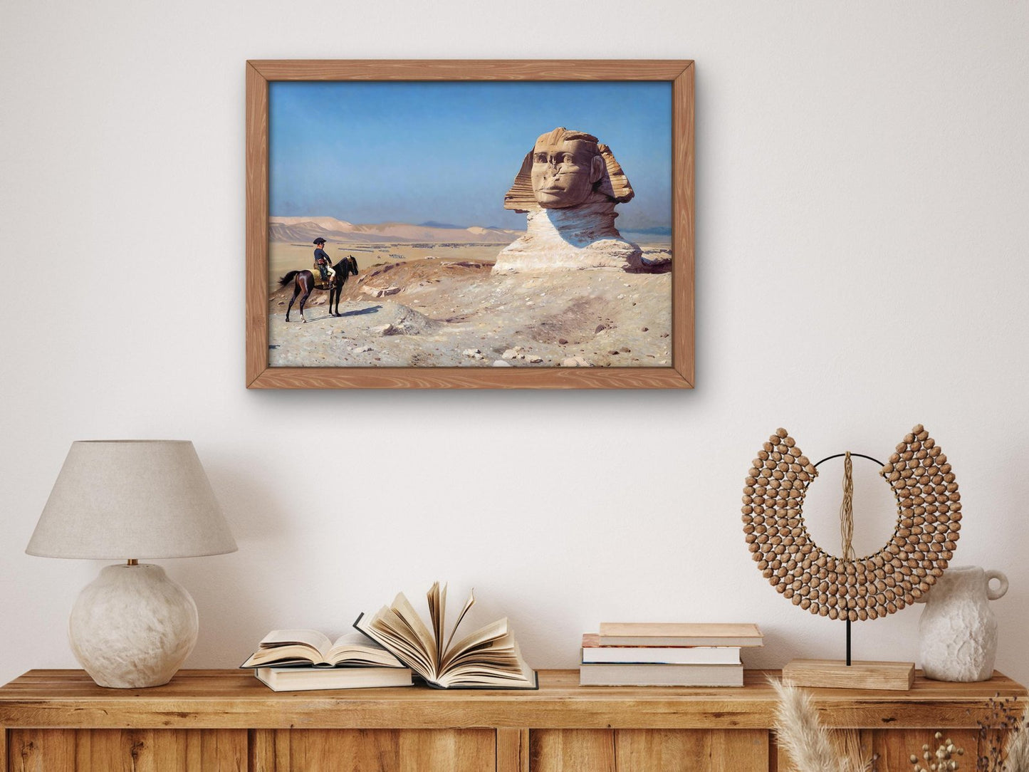 Bonaparte devant le Sphinx by Jean-Léon Gérôme, 1867, Orientalism and Exoticism, fine art print