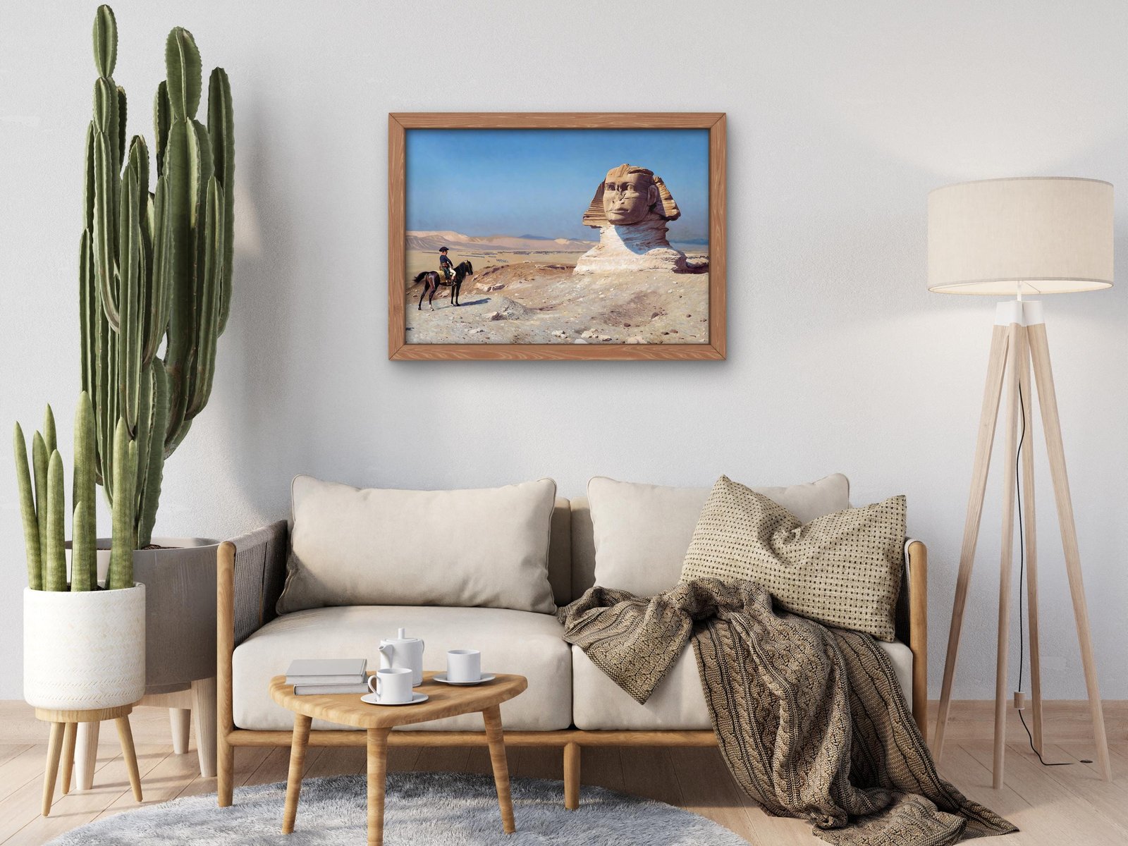 Bonaparte devant le Sphinx by Jean-Léon Gérôme, 1867, Orientalism and Exoticism, fine art print