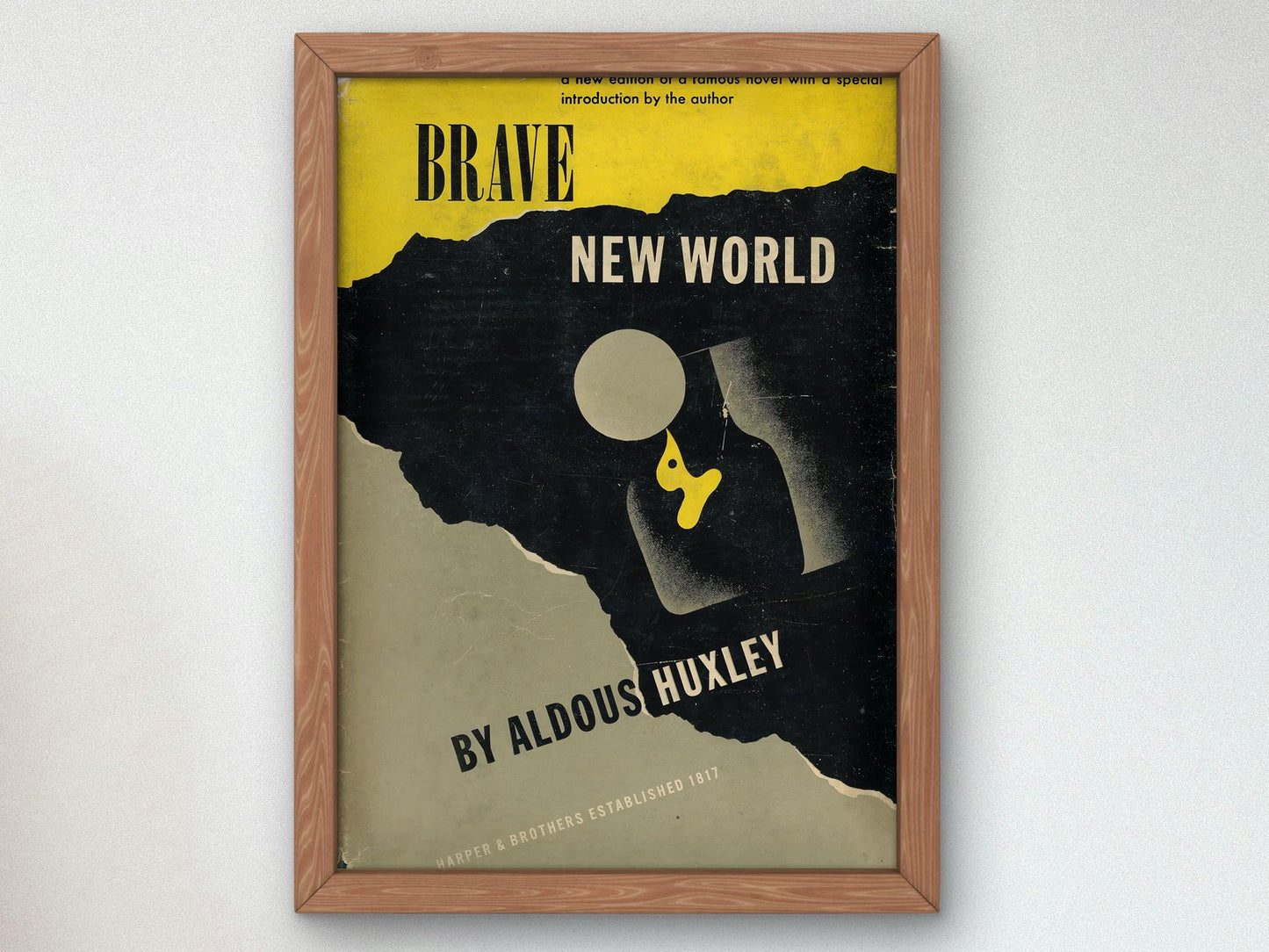 Brave New World by Edward McKnight Kauffer, 1946, Vintage Ads and Posters, fine art print