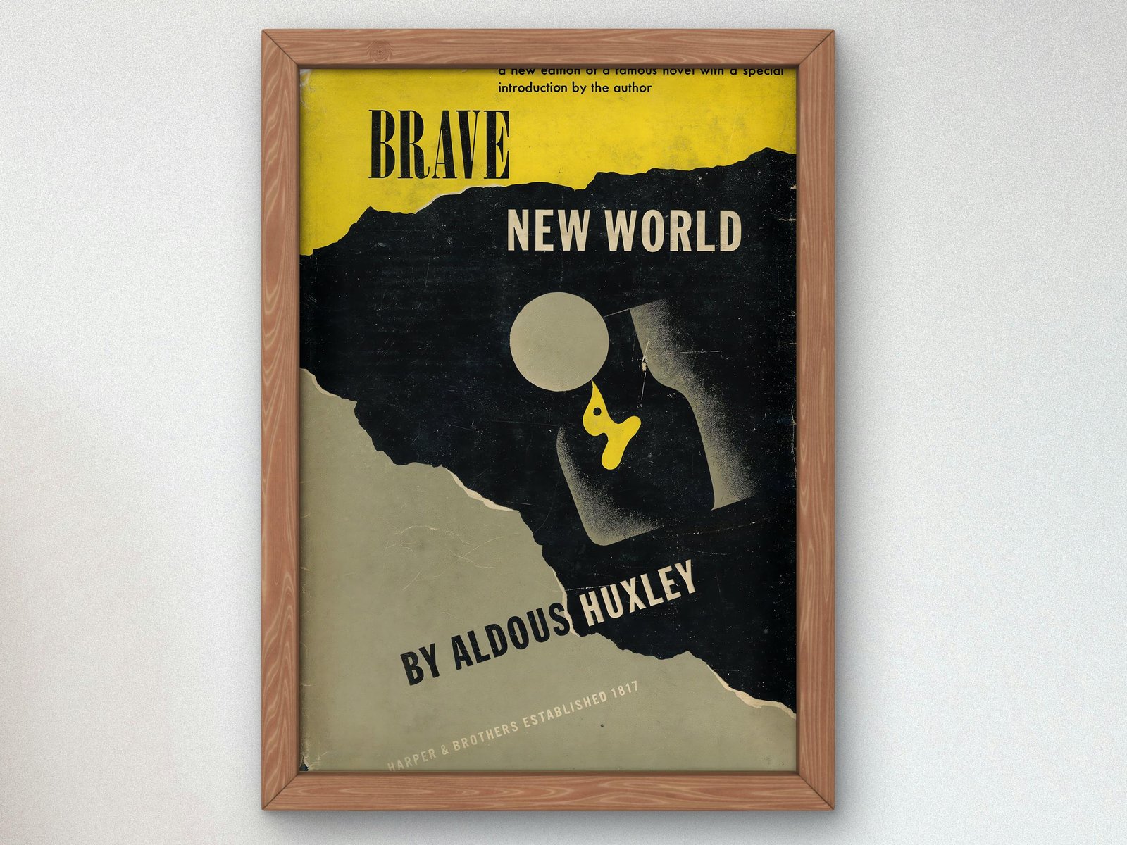 Brave New World by Edward McKnight Kauffer, 1946, Vintage Ads and Posters, fine art print