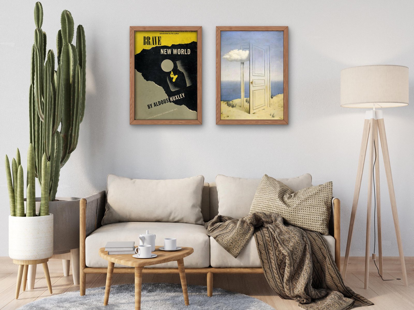 Brave New World by Edward McKnight Kauffer, 1946, Vintage Ads and Posters, fine art print