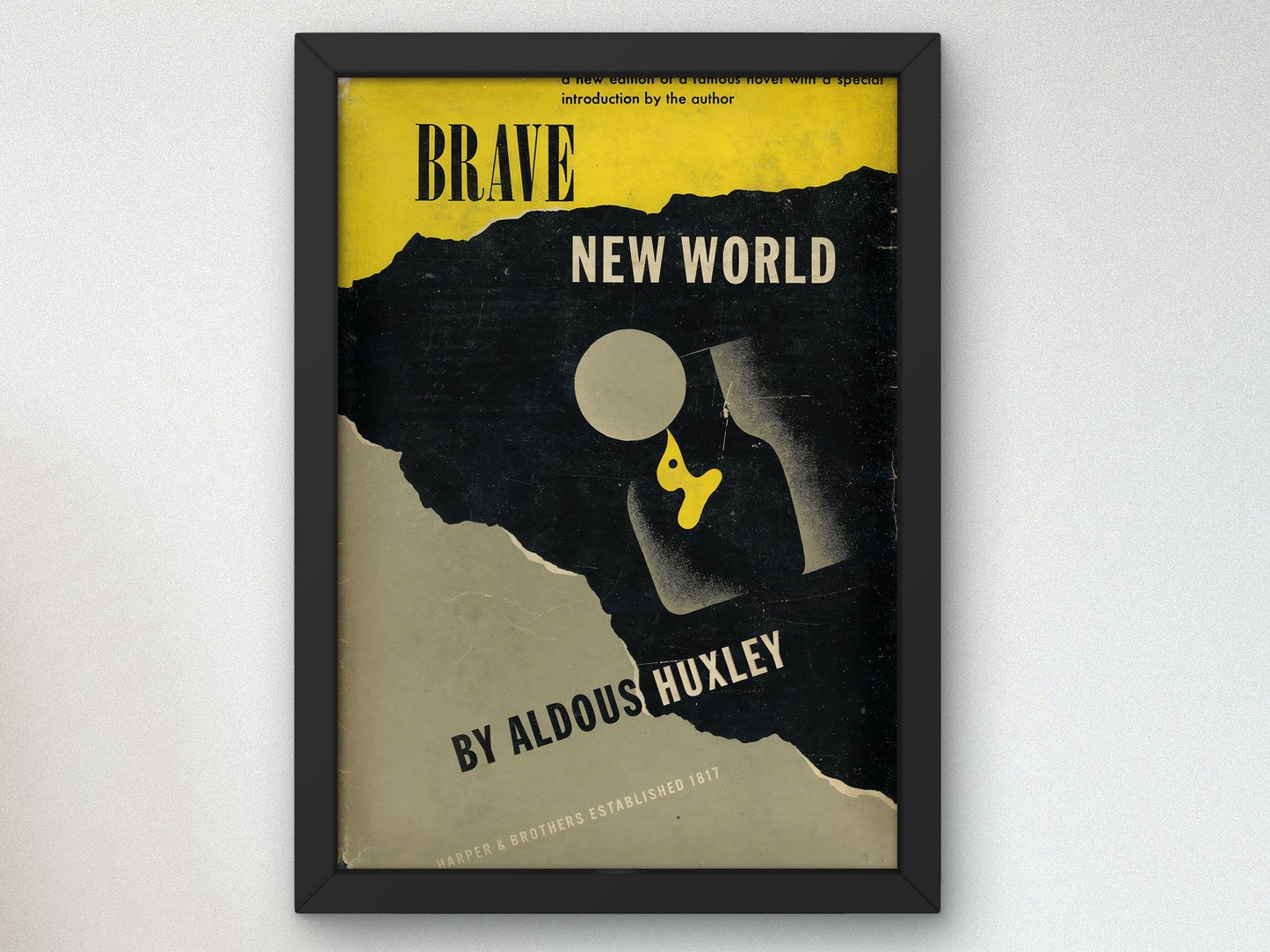 Brave New World by Edward McKnight Kauffer, 1946, Vintage Ads and Posters, fine art print