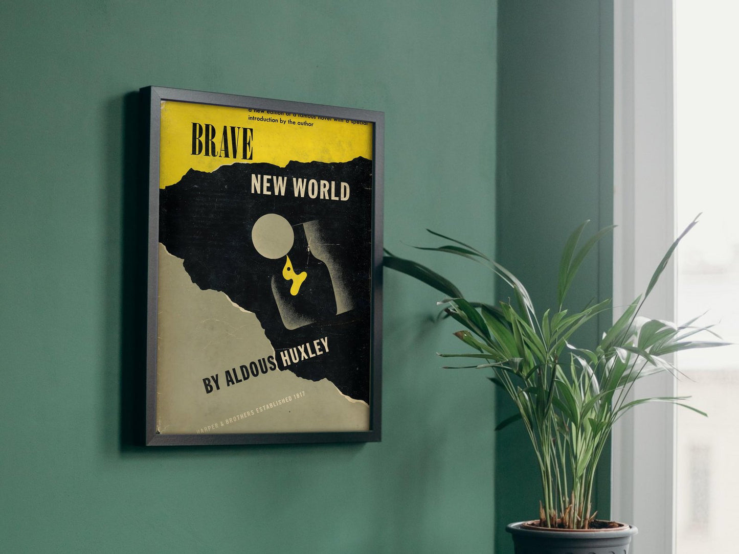 Brave New World by Edward McKnight Kauffer, 1946, Vintage Ads and Posters, fine art print