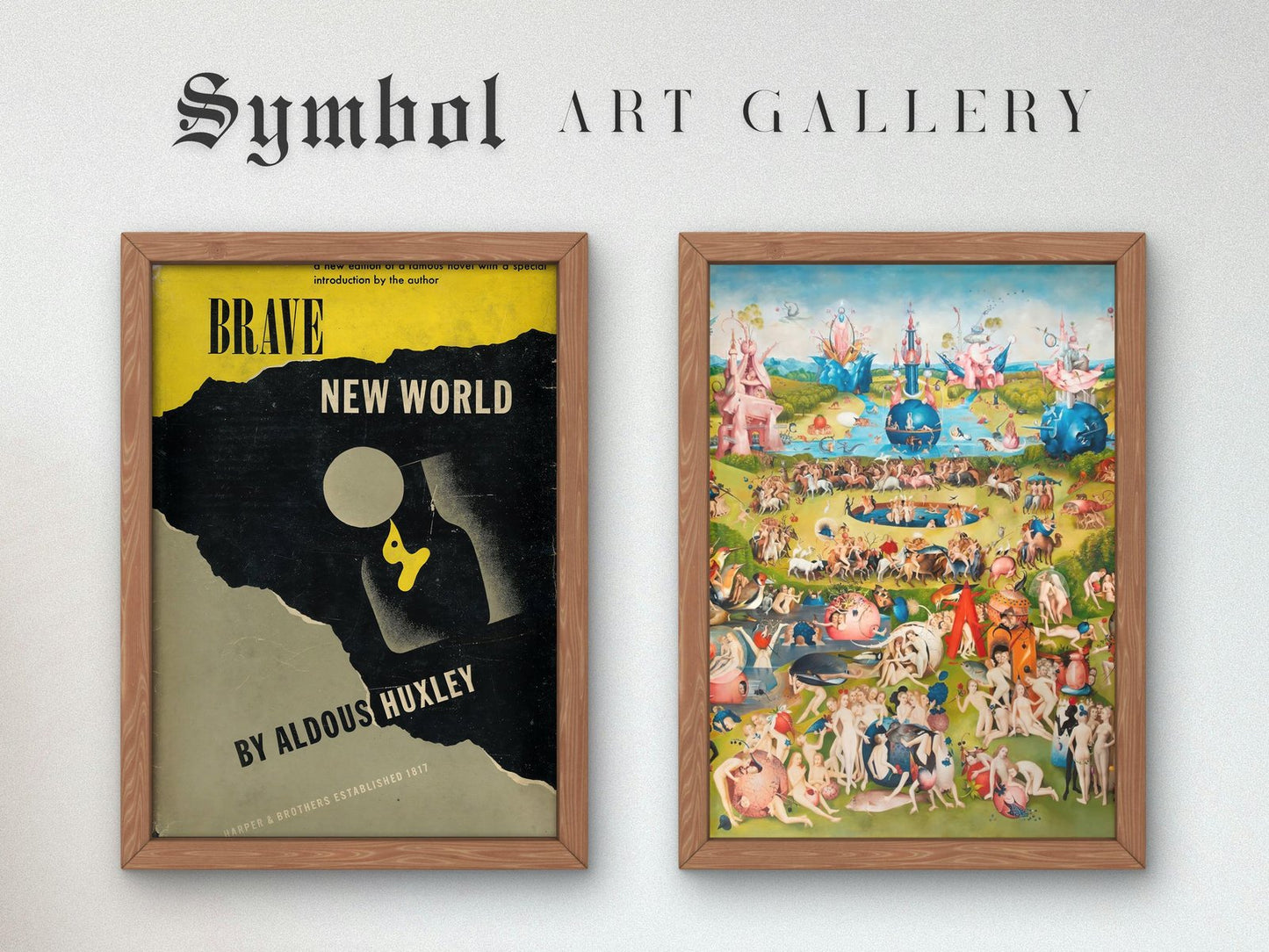 Brave New World by Edward McKnight Kauffer, 1946, Vintage Ads and Posters, fine art print