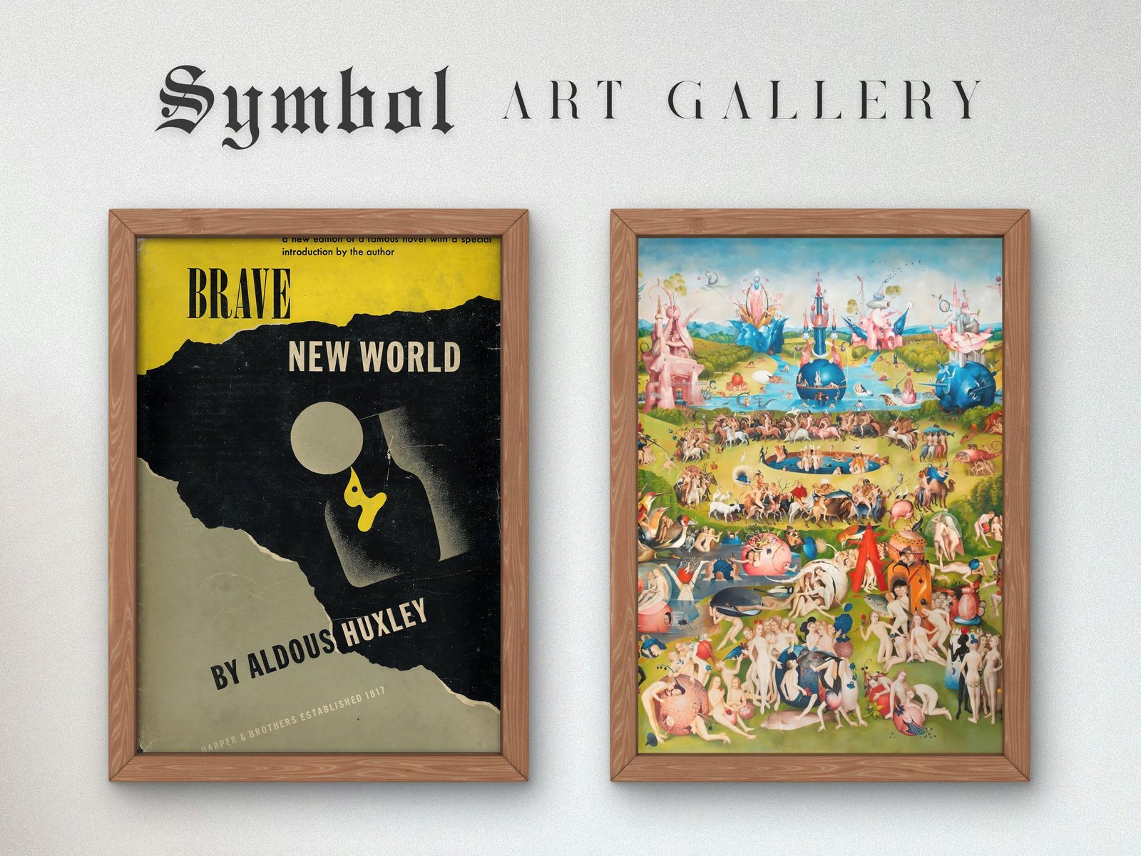 Brave New World by Edward McKnight Kauffer, 1946, Vintage Ads and Posters, fine art print