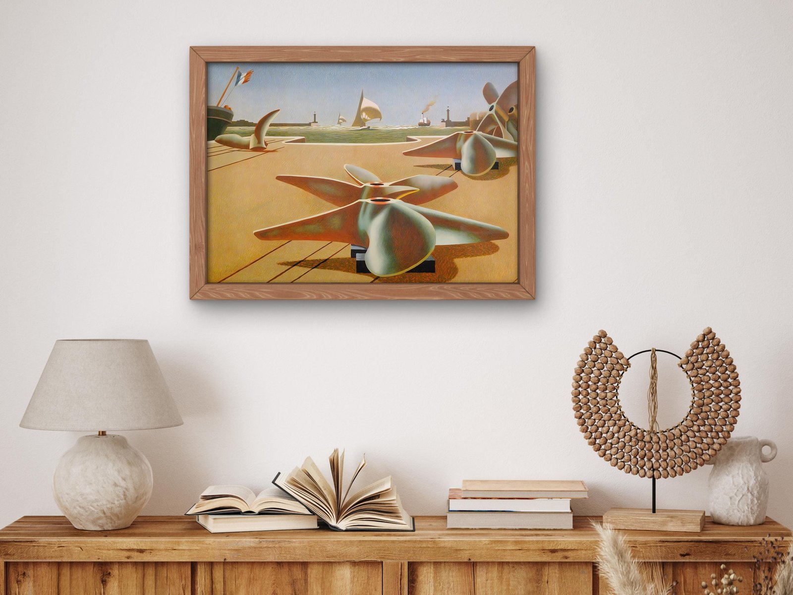 Bronze Ballet by Edward Wadsworth, 1940, Art Deco and American Modernism, fine art print