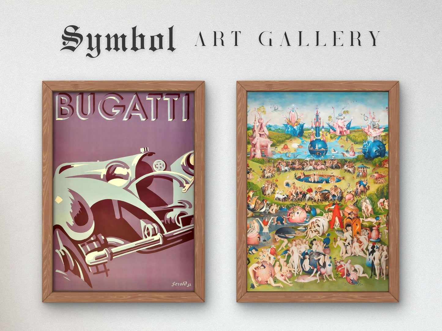 Bugatti Type 55 by Gerold Hunziker, 1932, Art Deco and American Modernism, fine art print