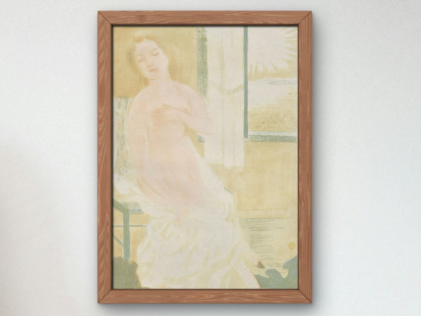 But It Is the Heart that Beats Too Fast by Maurice Denis, 1899, Pre-Raphaelites and Symbolism, fine art print
