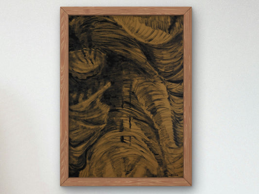 Dancing Trees by M.C. Escher, Wall Art Print, Fine Art Reproduction, Museum Quality Decor, Poster